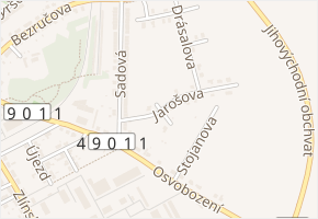 Plajnerova v obci Holešov - mapa ulice