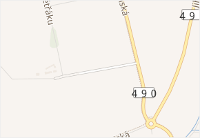 Větřák v obci Holešov - mapa ulice