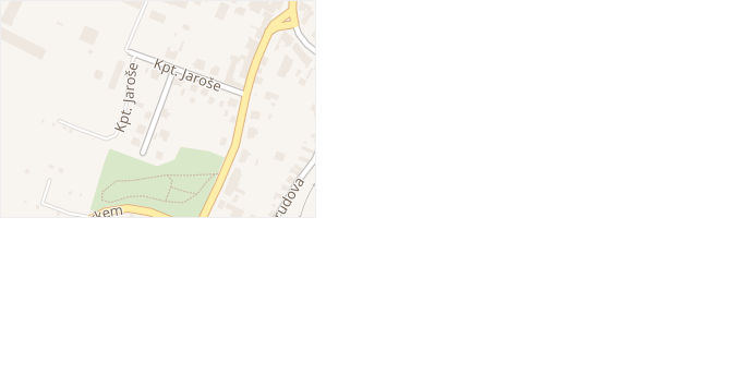 Mjr. Baumanna v obci Holice - mapa ulice