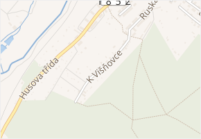 K Višňovce v obci Holýšov - mapa ulice