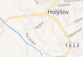 Krátká v obci Holýšov - mapa ulice