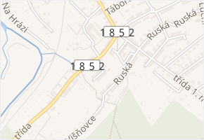 Na Radosti v obci Holýšov - mapa ulice
