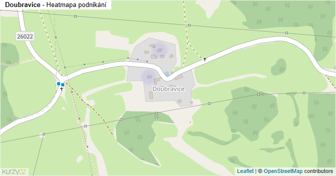 Doubravice - mapa podnikání