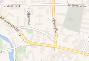 Jiřího z Poděbrad v obci Horažďovice - mapa ulice