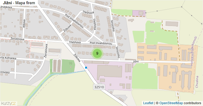 Jižní - mapa firem