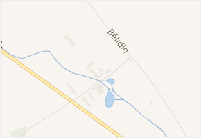Bělidlo v obci Horní Benešov - mapa ulice