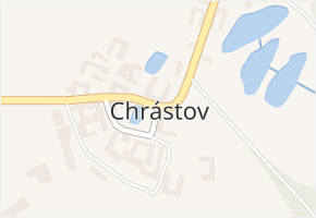 Chrástov v obci Horní Cerekev - mapa části obce