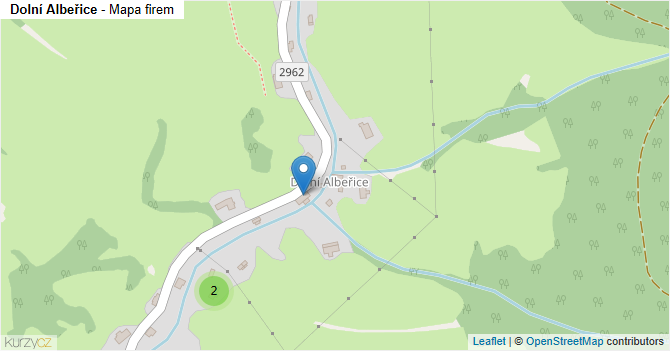 Dolní Albeřice - mapa firem