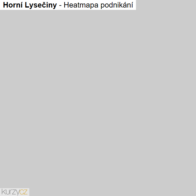 Mapa Horní Lysečiny - Firmy v části obce.