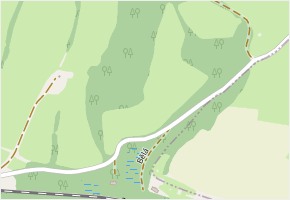 Bělá v obci Horní Police - mapa ulice
