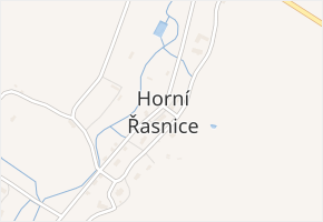 Horní Řasnice v obci Horní Řasnice - mapa části obce