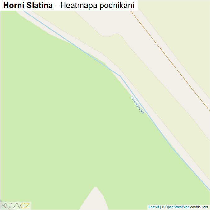 Mapa Horní Slatina - Firmy v obci.