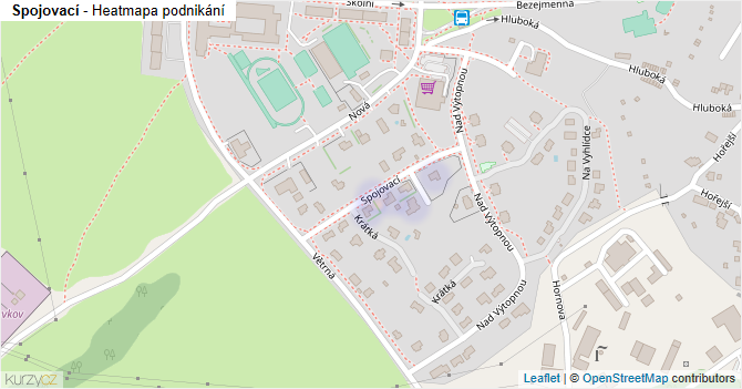 Spojovací - mapa podnikání