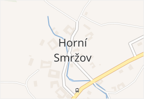 Horní Smržov v obci Horní Smržov - mapa části obce