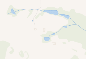Krčín v obci Horní Stropnice - mapa části obce