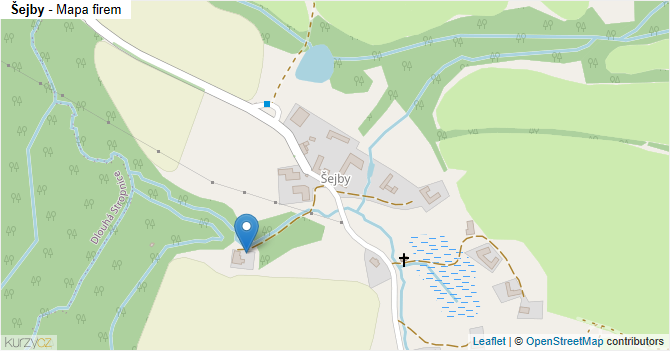 Šejby - mapa firem