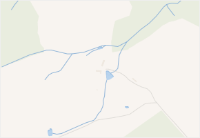 Vesce v obci Horní Stropnice - mapa části obce