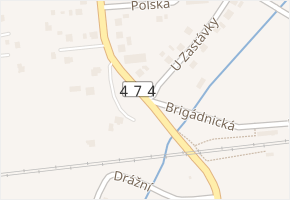 Těrlická v obci Horní Suchá - mapa ulice