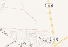 Karla IV. v obci Horoměřice - mapa ulice