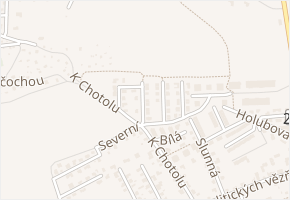 Statenická v obci Horoměřice - mapa ulice