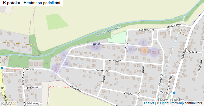 K potoku - mapa podnikání