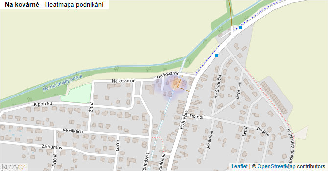 Na kovárně - mapa podnikání