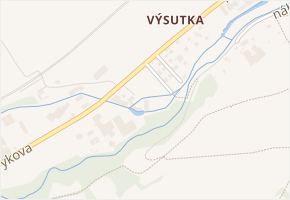 U Mlýna v obci Hořovice - mapa ulice
