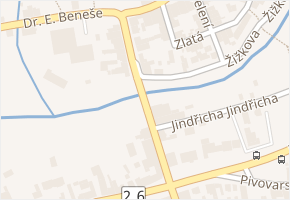 Jana Littrowa v obci Horšovský Týn - mapa ulice