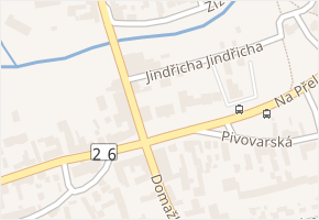 Pivovarská v obci Horšovský Týn - mapa ulice
