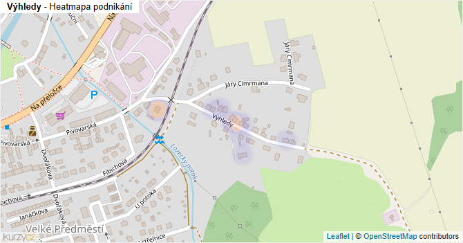 Výhledy - mapa podnikání