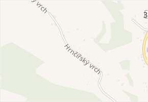 Hrnčířský vrch v obci Hostinné - mapa ulice