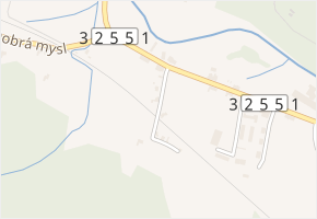 Krkonošská v obci Hostinné - mapa ulice