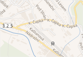 Nákladní v obci Hostinné - mapa ulice