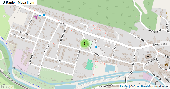U Kaple - mapa firem