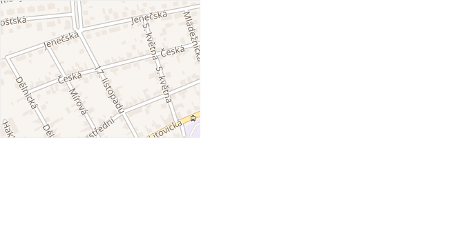 17. listopadu v obci Hostivice - mapa ulice