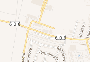 Jetřichova v obci Hostivice - mapa ulice