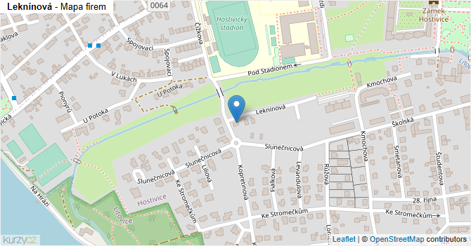 Leknínová - mapa firem
