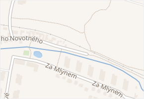 Novotného v obci Hostivice - mapa ulice