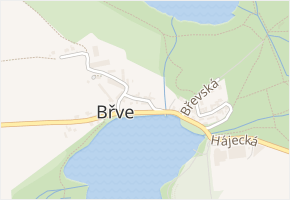 Pod Rybníkem v obci Hostivice - mapa ulice