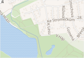 Tejnorova v obci Hostivice - mapa ulice