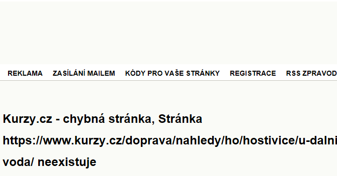U Dálnice - záplavové mapy stoleté vody