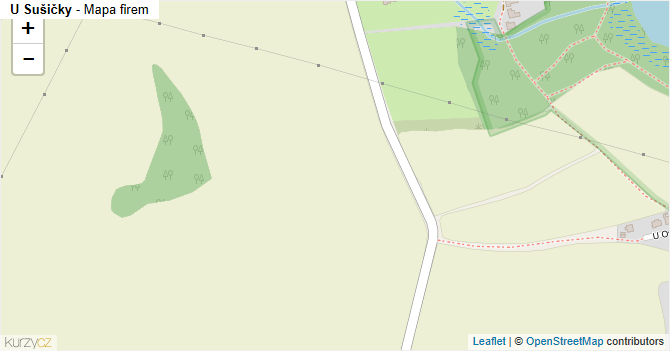 U Sušičky - mapa firem
