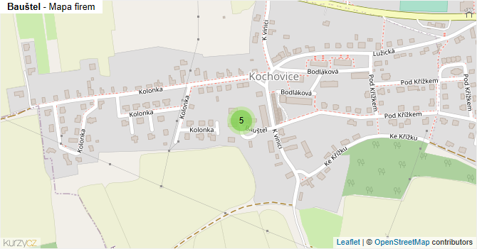 Bauštel - mapa firem