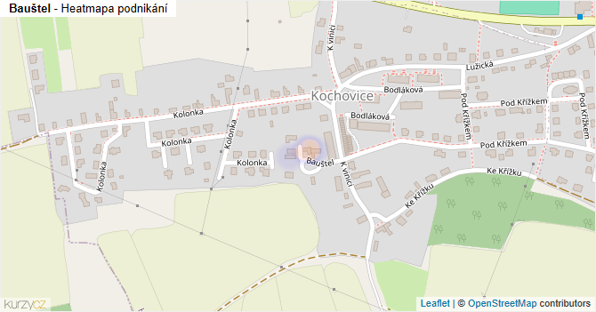 Bauštel - mapa podnikání