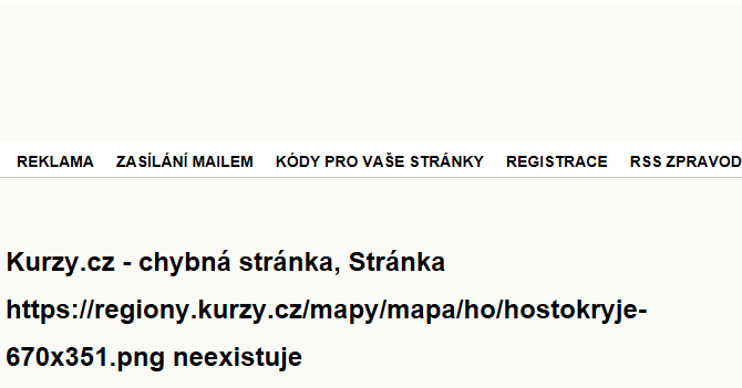 Hostokryje - mapa obce