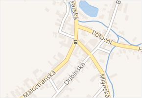 Rokle v obci Hostomice - mapa ulice