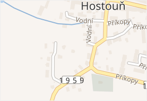 Dobrohostova v obci Hostouň - mapa ulice