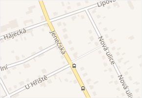 Jenečská v obci Hostouň - mapa ulice