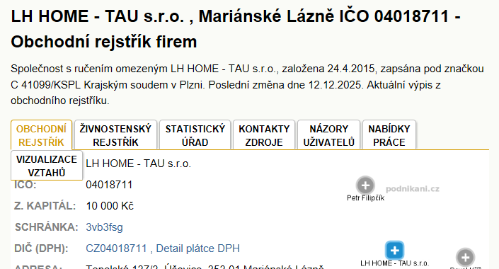 Hosty-Pardubice, mapa trasy