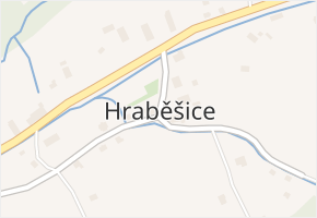 Hraběšice v obci Hraběšice - mapa části obce